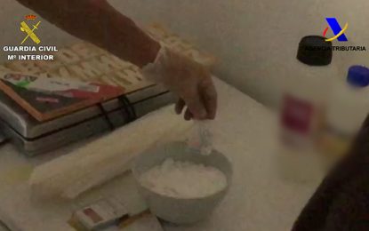 Desarticulada a Tordera una organització criminal dedicada a l’elaboració de cocaïna