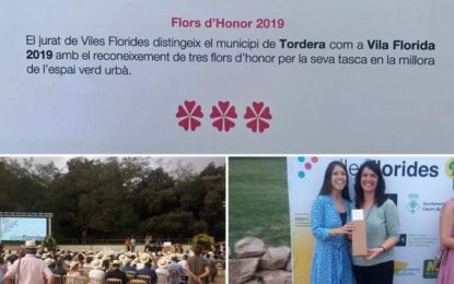 Tordera revalida les tres flors d’honor de Viles Florides