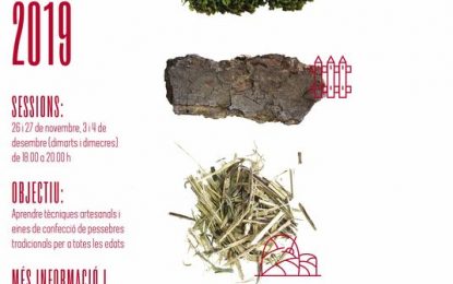 Completes les inscripcions per participar al Taller de pessebres