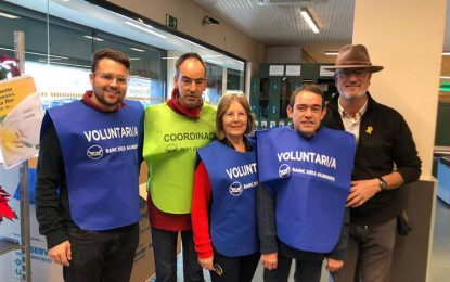 Tordera omple 23 banyeres dins la campanya del Gran Recapta d’aliments