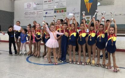Aquest diumenge la secció de patinatge artístic del CPTordera suma 18 podis i 4 diplomes amb el IX Trofeu Vila de Tordera