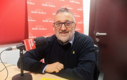 El regidor d’ERC Jesús Saltó presenta la campanya Govern Actiu que ha engegat el seu partit