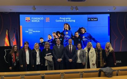 L’Escola La Roureda participa en un programa gratuït contra el ‘bullying’ promogut per la Fundació Barça