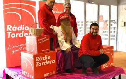El Tordera en directe acompanya el patge reial de la ràdio amb la visita d’ahir dilluns al Tampatantam