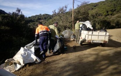 Abocament il·legal al Parc Natural del Montnegre