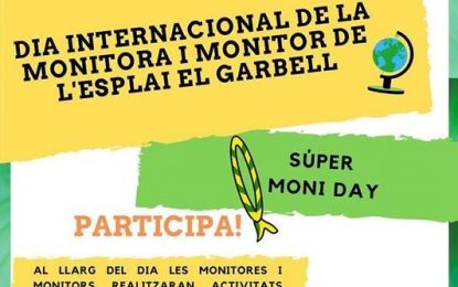 Demà es celebra el Dia Internacional de la Monitora i Monitor de l’Esplai El Garbell