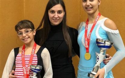 Bons resultats del Club Patinatge Artístic Tordera al Campionat de Debutants