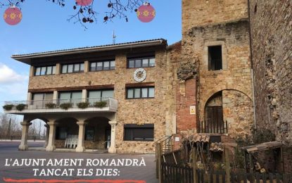 Horaris de l’Ajuntament de Tordera