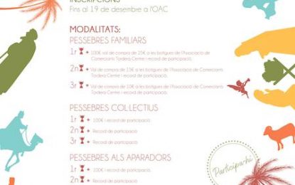 El teatre Clavé acollirà l’entrega dels premis del Concurs de Pessebres
