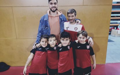 Els membres dels equips Prebenjamí “A i B” de l’Athletic Club Tordera Parc són els protagonistes en el reportatge d’avui
