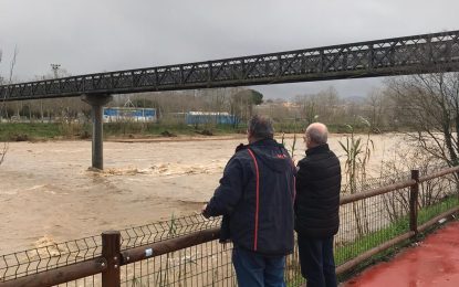 L’Alcalde de Tordera fa una primera valoració dels desperfectes provocats per el desbordament de La Tordera