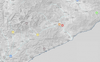 Protecció Civil alerta d’una possible crescuda del riu per aquest migdia