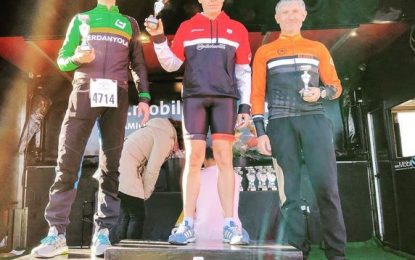 L’esportista torderenc del Club Triatló Blanes Joan Antoni Madueño té programades 22 proves per aquest any