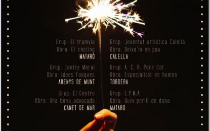 El Teatre Clavé acull aquest cap de setmana “Espurnes de microteatre” amb la participació de Pere Cot i Set de Dansa
