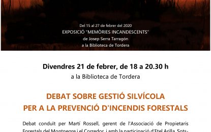 Propietaris i ramaders protagonistes de les darreres ponències sobre la gestió forestal a Tordera
