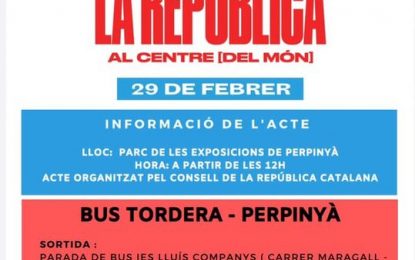 L’ANC de Tordera organitza un bus per anar a Perpinyà el 29F