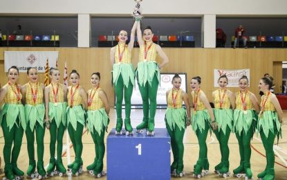 Aquest diumenge el PA Tordera lluitarà per tornar a pujar al podi del campionat de Catalunya de grups xou i quartets