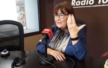 La Carmina explica tots els serveis ofereixen a Can Comte i lloa els professionals que hi treballen