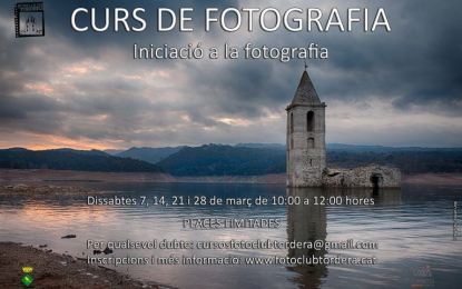 Fotoclub Tordera prepara un curs d’iniciació a la fotografia