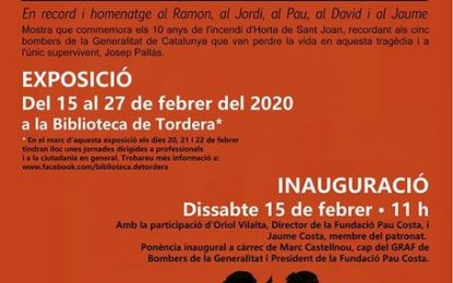 Els incendis de l’Horta de Sant Joan inspiren les obres de l’exposició “Memòries incandescents”