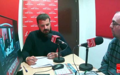 Els serveis informatius entrevisten el regidor d’ERC+Gent de Tordera+Jovent Republicà a l’Ajuntament de Tordera, Jordi Romaguera