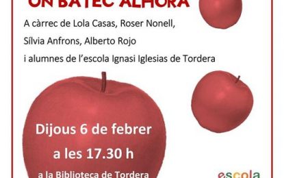 Dijous es farà la presentació del projecte ‘Lectura en veu alta’