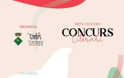 Obert el període per participar al concurs Literari Premis Sant Jordi de Tordera 2020 i punts de llibre