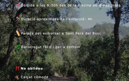 L’Associació de Veïns de Mas Móra organitzen per aquest diumenge una nova activitat