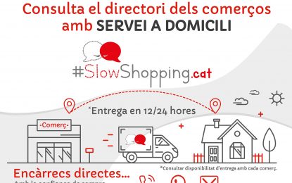 Una vintena de comerços de Tordera s’han adherit a la iniciativa que promou el comerç a domicili a través de la campanya Slowshopping.cat