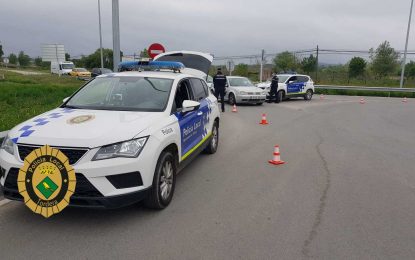 La Policia local identifica 1488 persones, 852 vehicles i posa 146 denúncies durant el mes de maig
