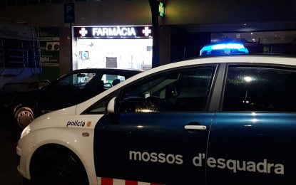 Els Mossos d’Esquadra intensifiquen els patrullatges al voltant dels establiments de serveis essencials