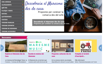 S’aposta per impulsar la difusió turística del Maresme de forma online
