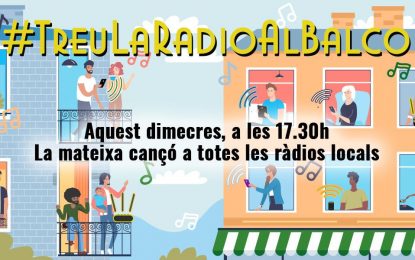 La iniciativa la ràdio al balcó arriba a tot Catalunya