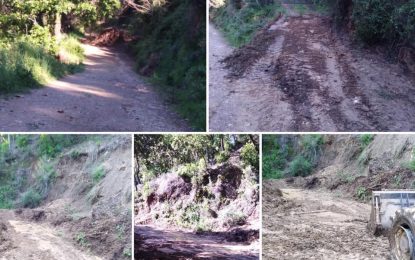 L’àrea de medi rural i obres posen fil a l’agulla en reparar els desperfectes de l’últim episodi de pluja