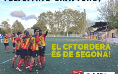 Avui al Showdiari hem pogut parlar amb alguns dels artífex de l’ascens del CFTordera a segona catalana.