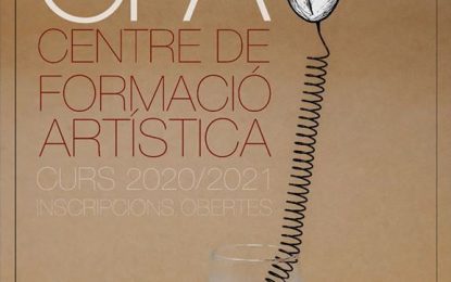 Obertes les inscripcions pel Centre de Formació Artística