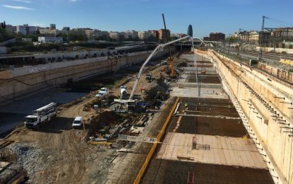 El trasllat de la via del Maresme a l’interior de l’estació de La Sagrera afectarà la circulació de trens a partir del 25 de juliol