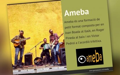 El grup “Ameba” protagonitza demà el concert de música tradicional