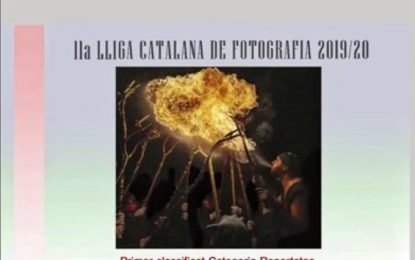 Xavi Llop rep el primer premi de fotografia de la Federació Catalana