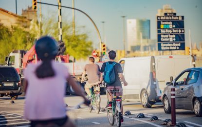 El Servei Català de Trànsit col·labora amb la Policia Local per una campanya per a conductors de vehicles de mobilitat personal
