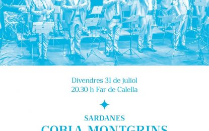 L’Agrupació Sardanista de Calella celebra els seus 70 anys amb un concert de sardanes al far