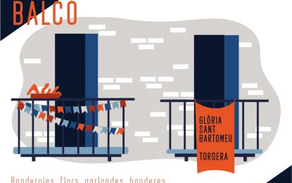 “Engalana els balcons”, una de les primeres propostes de Festa Major