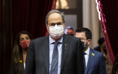 Concentració avui a les 19:00h davant l’ajuntament contra la inhabilitació del president Torra