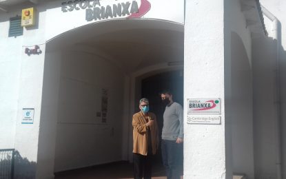L’escola Brianxa aprofita espais a l’exterior de l’escola com a pati