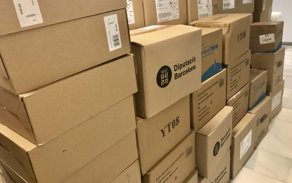 La Diputació de Barcelona fa arribar una nova partida de material sanitari i elements de protecció a Tordera