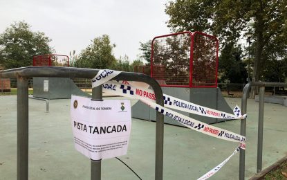 Les pistes exteriors esportives tenen limitat el seu ús a les persones i entitats autoritzades