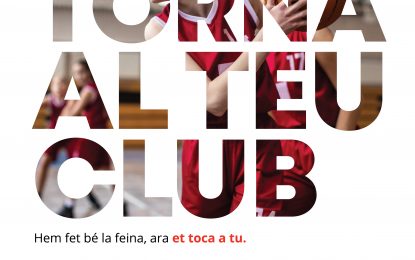 La UFEC inicia una campanya ‘Estem preparats. Torna al teu club’