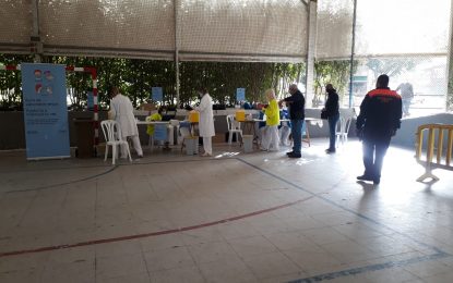 Comencen les vacunacions de la grip a les pista esportives