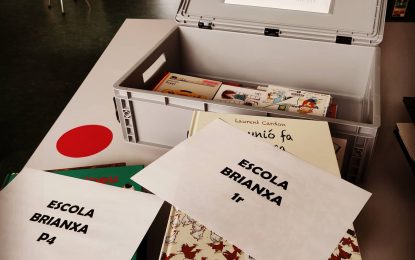 En temps de Covid la biblioteca s’apropa a les escoles