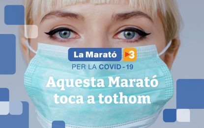 La Marató 2020, dedicada a la Covid-19, es farà des dels centres hospitalaris
